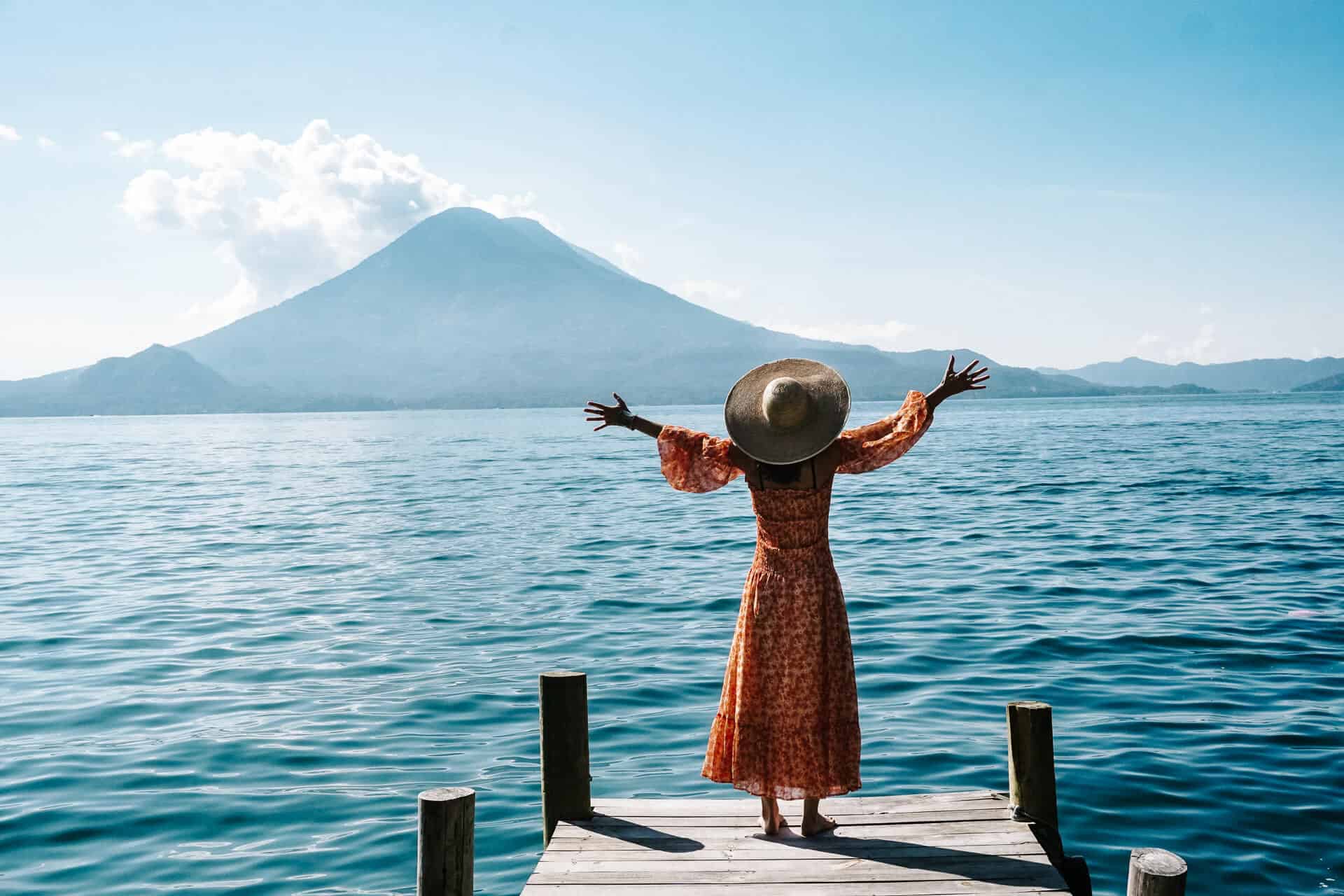Wanderlust is a strong desire to travel and discover the world.